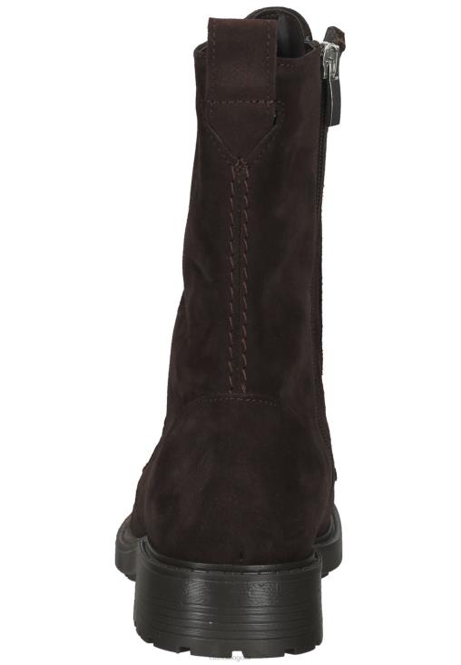 Clarks 0DX8L7064 Botines con cordones estilo clarks orinoco2 de ante marrón oscuro unisexo gamuza marrón oscuro