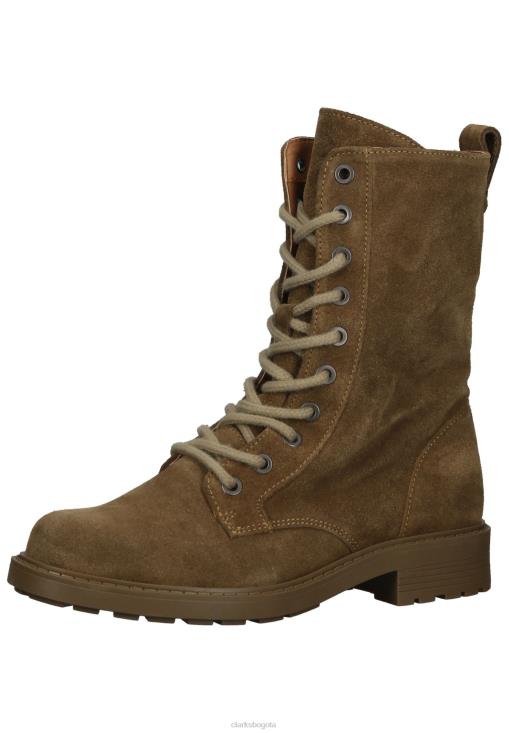 Clarks 0DX8L7070 Botines con cordones estilo orinoco2 clarks de ante arena oscuro unisexo gamuza arena oscura