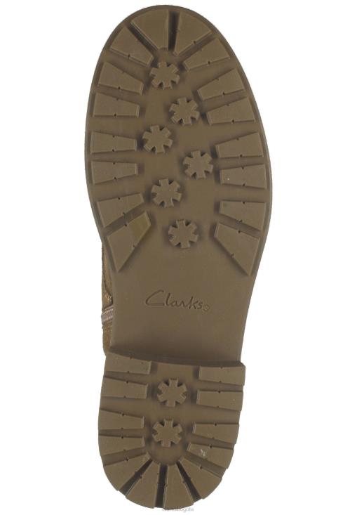 Clarks 0DX8L7070 Botines con cordones estilo orinoco2 clarks de ante arena oscuro unisexo gamuza arena oscura