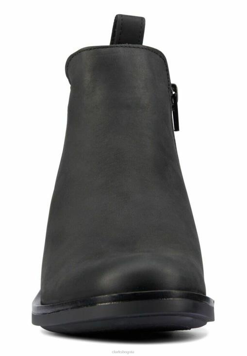 Clarks 0DX8L7074 botines clarks memi con cremallera negro unisexo negro