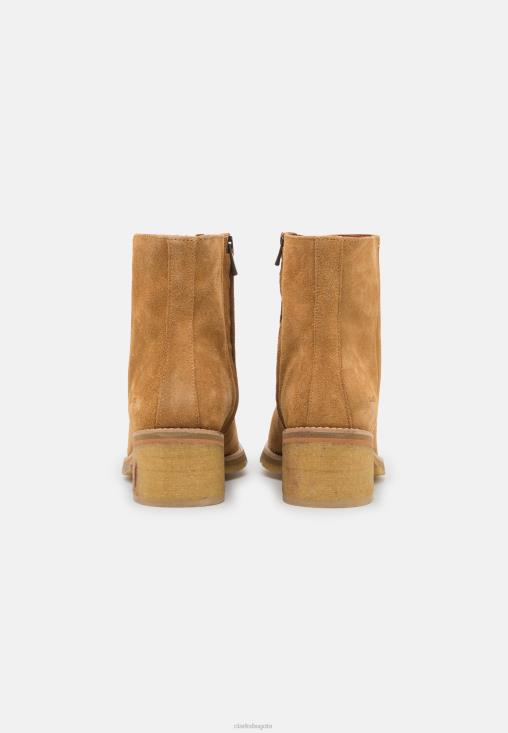 Clarks 0DX8L7088 botines clarks amara clásicos tostados unisexo broncearse