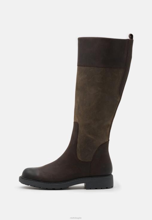 Clarks 0DX8L7092 botas clarks orinoco marron oscuro unisexo marron oscuro