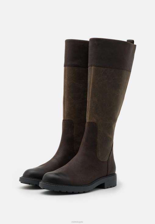 Clarks 0DX8L7092 botas clarks orinoco marron oscuro unisexo marron oscuro