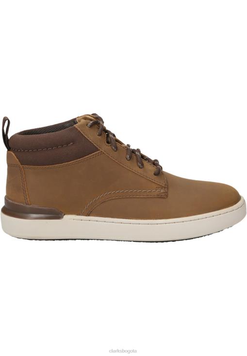 Clarks 0DX8L7098 zapatillas clarks altas braun unisexo braun