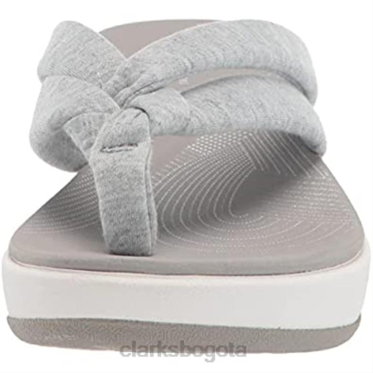 Clarks 0DX8L710 chanclas mujer arla kaylie gris textil clarks mujer textil gris