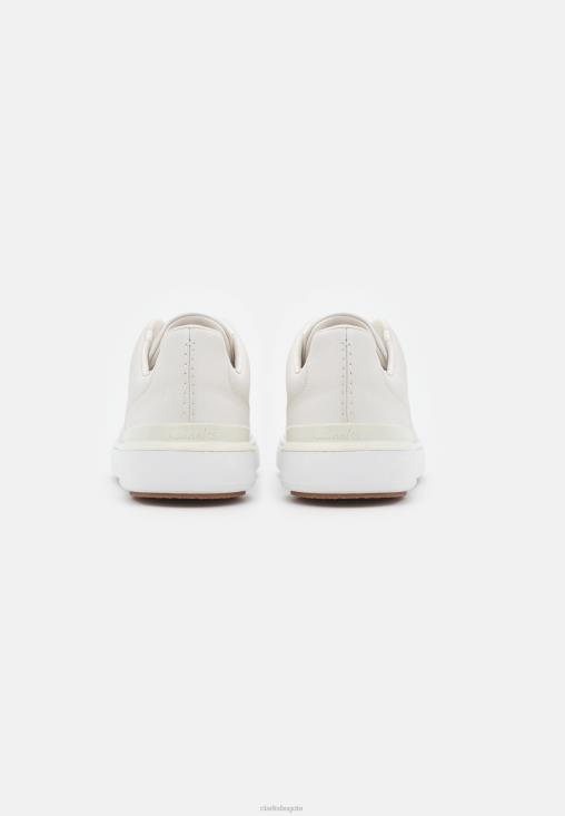 Clarks 0DX8L7100 Zapatillas blancas Court Lite de encaje clarks unisexo blanco
