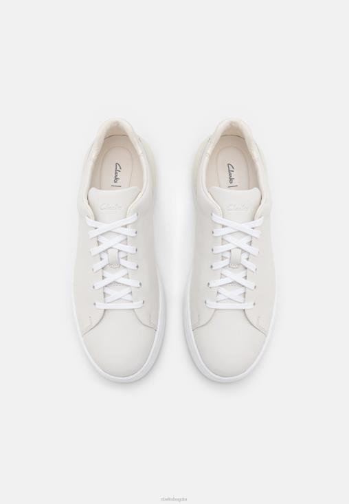 Clarks 0DX8L7100 Zapatillas blancas Court Lite de encaje clarks unisexo blanco