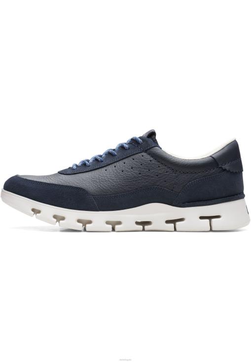 Clarks 0DX8L7101 Zapatillas Nature X One Clarks Navy Combi unisexo combinado azul marino