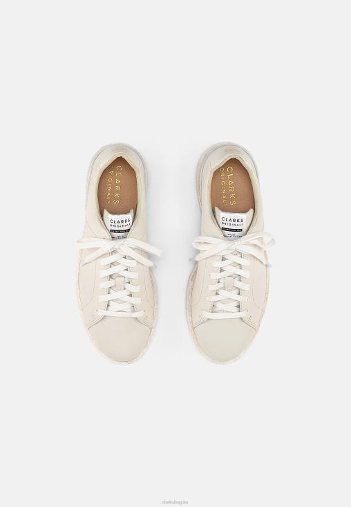 Clarks 0DX8L7104 zapatillas clarks tormatch blancas unisexo blanco