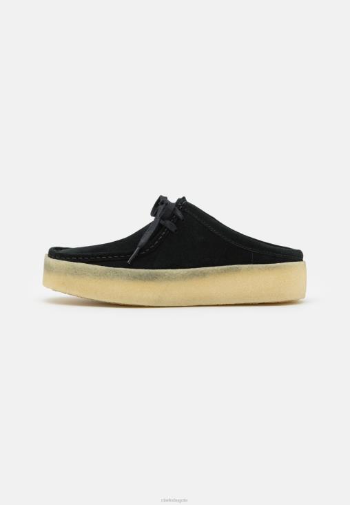 Clarks 0DX8L7108 zuecos wallabee cup negros clarks unisexo negro