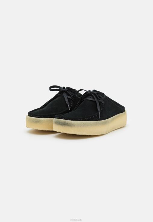 Clarks 0DX8L7108 zuecos wallabee cup negros clarks unisexo negro