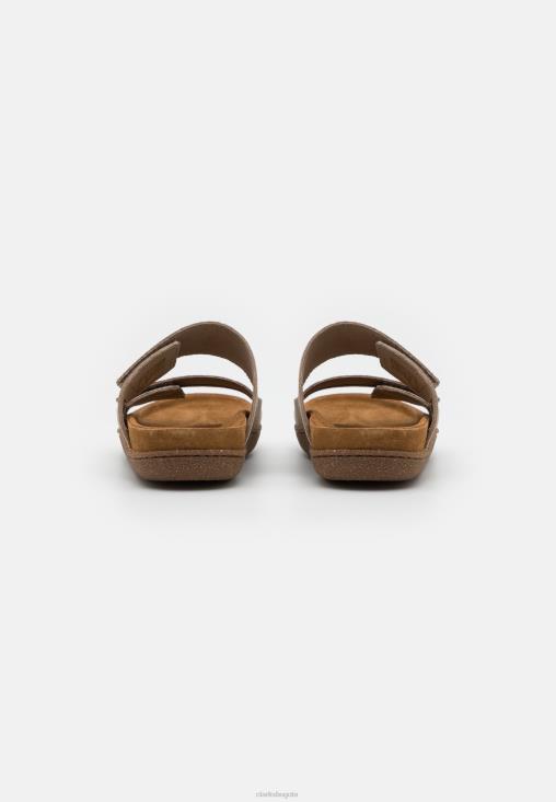 Clarks 0DX8L7109 mules con correa pilton clarks arena unisexo arena