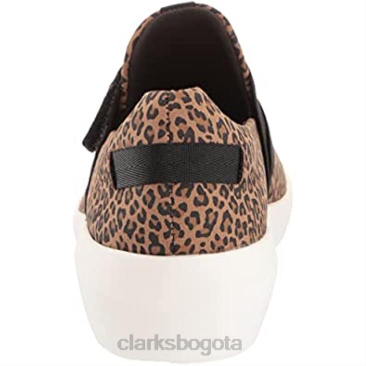 Clarks 0DX8L711 mocasines con dijes kayleigh para mujer con estampado de guepardo clarks mujer impresión del guepardo