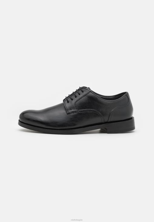 Clarks 0DX8L7113 zapatos con cordones clarks craftdean lace negros unisexo negro