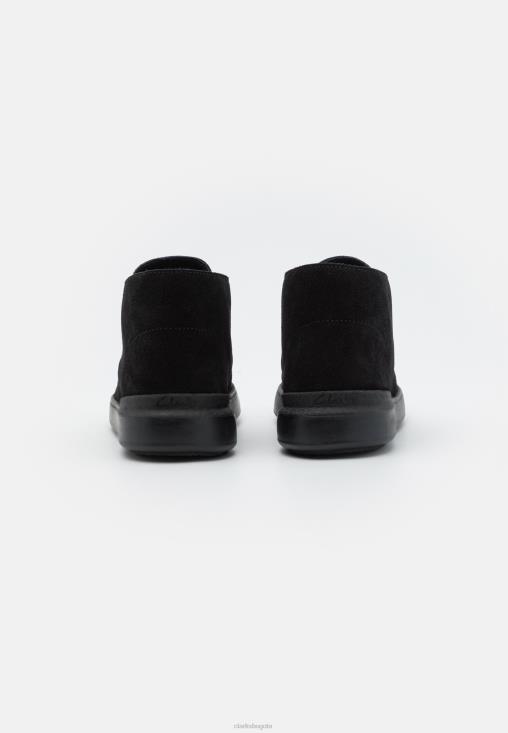 Clarks 0DX8L7116 clarks casuales con cordones corte lite negro unisexo negro