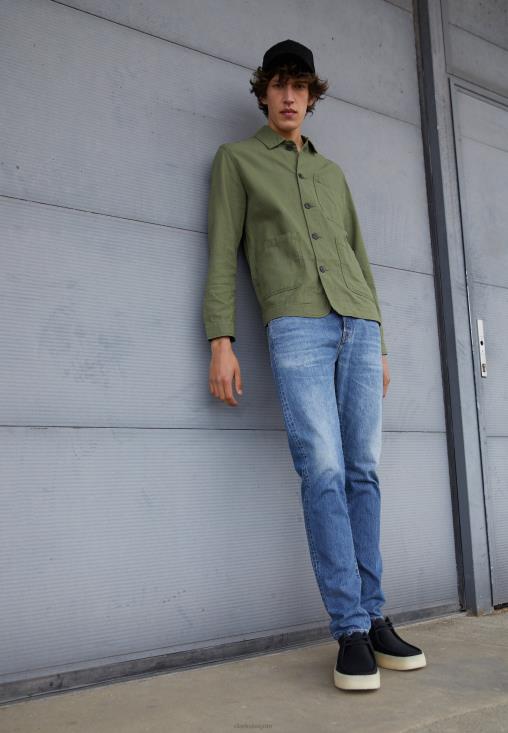 Clarks 0DX8L7129 Zapatos informales con cordones en negro Wallabee Cup de Clarks unisexo negro