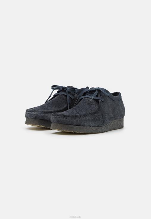 Clarks 0DX8L7131 zapatos informales con cordones clarks wallabee unisexo tinta