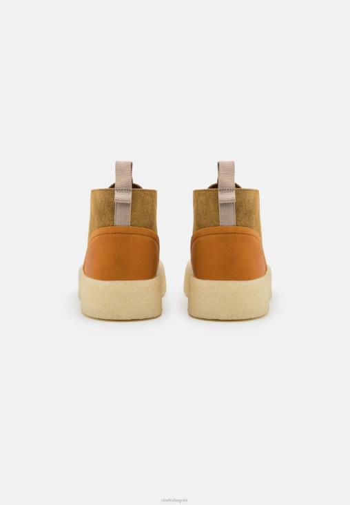 Clarks 0DX8L7134 copa del desierto casual con cordones oakmoss clarks unisexo musgo de roble