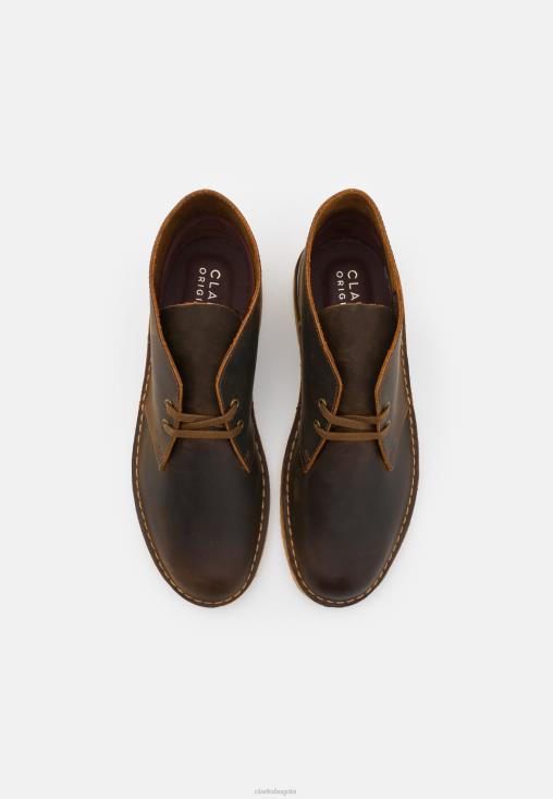 Clarks 0DX8L7142 bota desierto casual cordones camel clarks unisexo camello