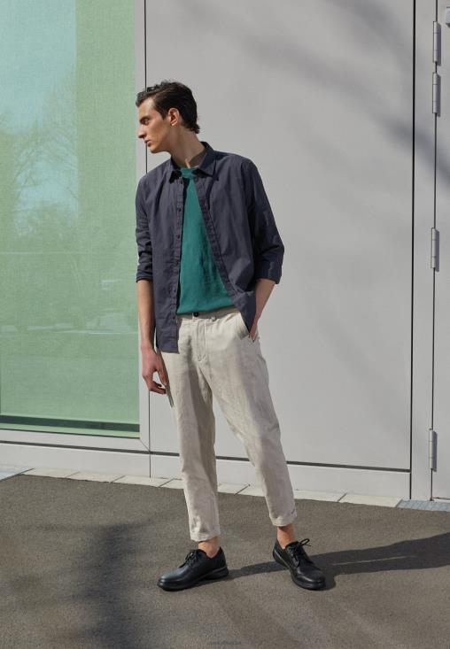 Clarks 0DX8L7154 clarks donaway pla- casual con cordones negro unisexo negro