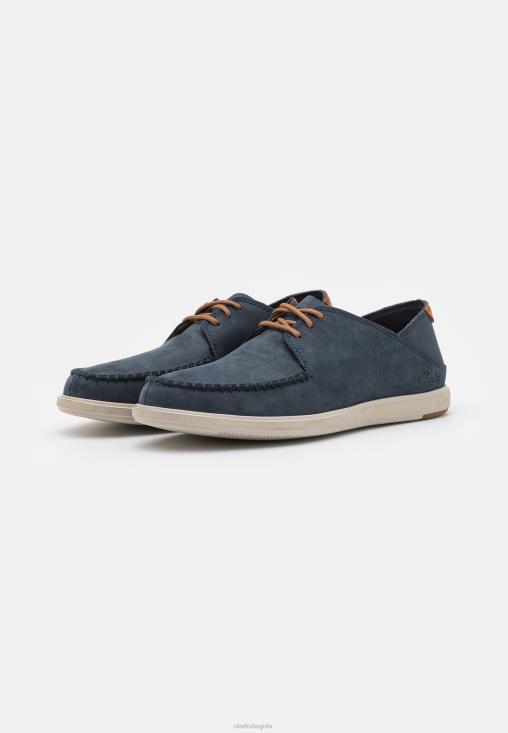 Clarks 0DX8L7156 zapatos con cordones bratton azul marino clarks unisexo Armada
