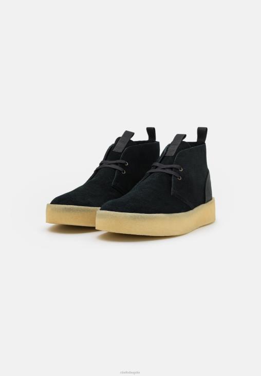 Clarks 0DX8L7165 botines con cordones desert cup clarks negro unisexo negro