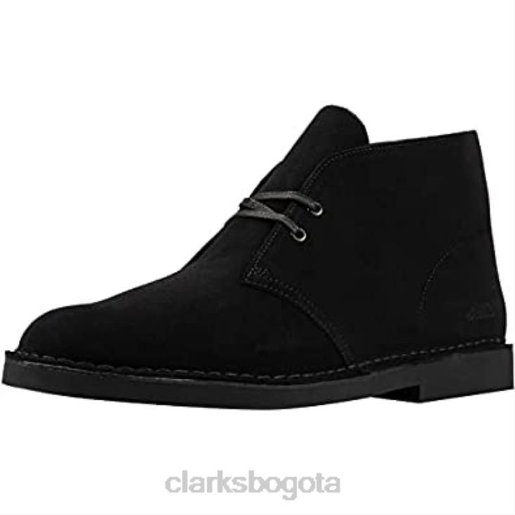Clarks 0DX8L717 botas safari hombre clarks ante negro hombres ante negro