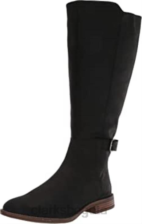 Clarks 0DX8L719 botas de moda camzbranch de pantorrilla ancha para mujer clarks mujer