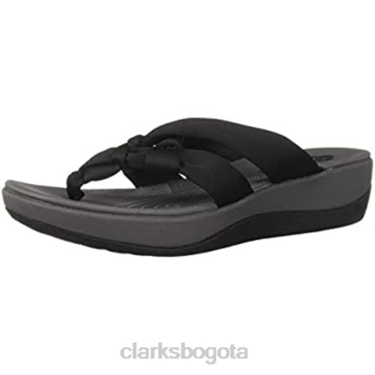 Clarks 0DX8L725 chanclas arla jane mujer clarks negro mujer negro
