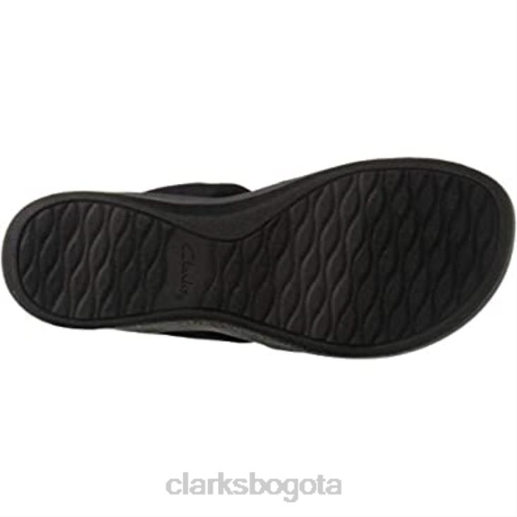 Clarks 0DX8L725 chanclas arla jane mujer clarks negro mujer negro