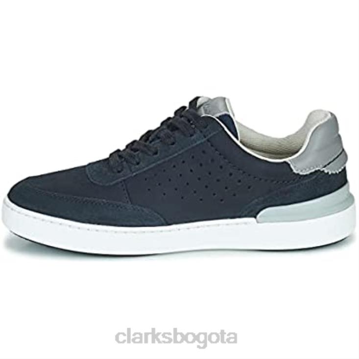 Clarks 0DX8L73 Zapatilla Clarks Court Lite Tor para hombre en color azul marino hombres