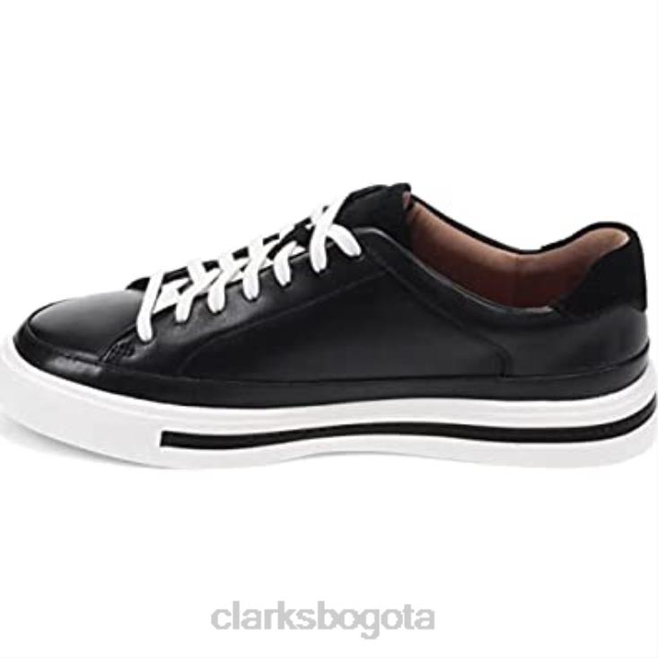 Clarks 0DX8L739 Zapato clarks un maui tie de cuero negro para mujer mujer cuero negro