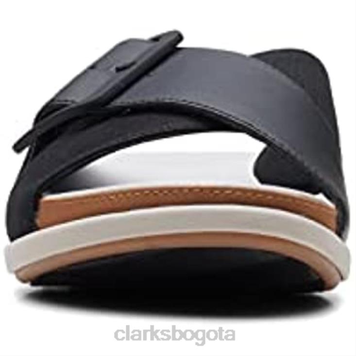 Clarks 0DX8L740 sandalias planas mujer sintético negro clarks mujer