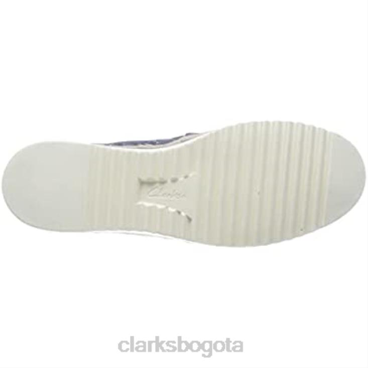 Clarks 0DX8L742 mocasines serena paige para mujer ante azul marino clarks mujer gamuza azul marino