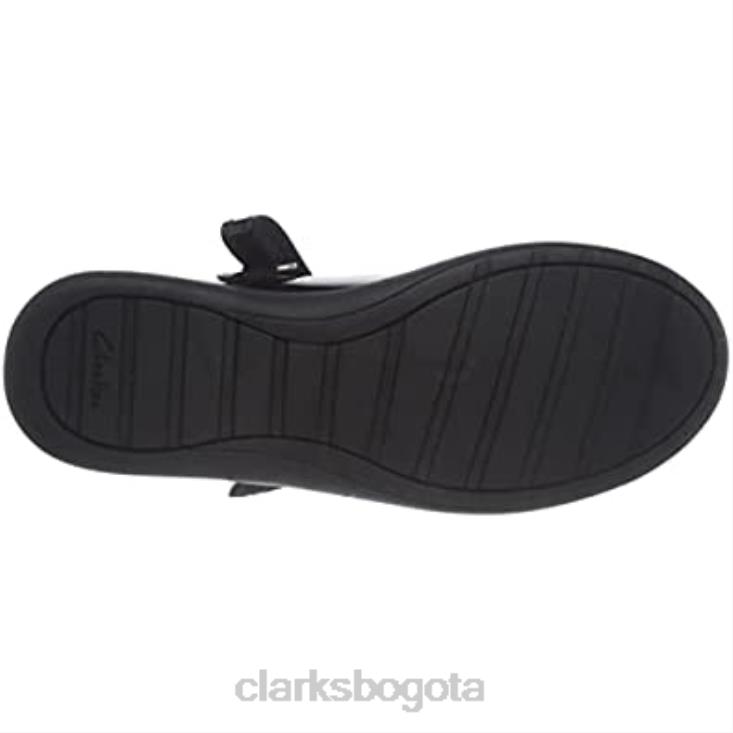 Clarks 0DX8L747 bailarinas negras clarks eth beam t para niña niños negro