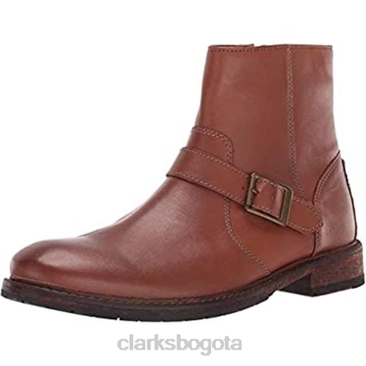 Clarks 0DX8L75 Botas de cuero clarks clarkdale de repuesto color tostado oscuro para hombre hombres bronceado oscuro