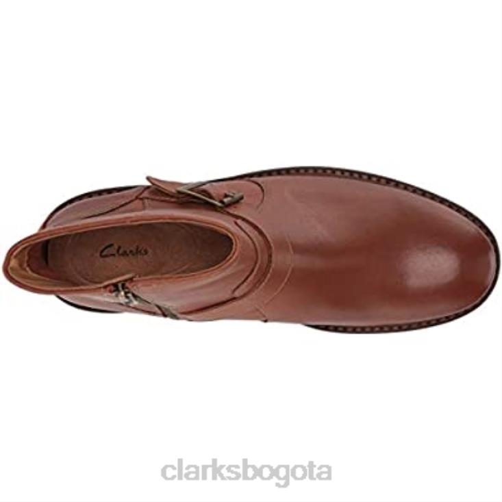 Clarks 0DX8L75 Botas de cuero clarks clarkdale de repuesto color tostado oscuro para hombre hombres bronceado oscuro