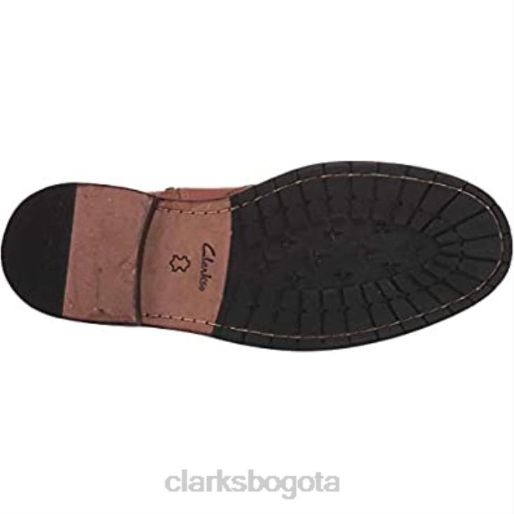 Clarks 0DX8L75 Botas de cuero clarks clarkdale de repuesto color tostado oscuro para hombre hombres bronceado oscuro