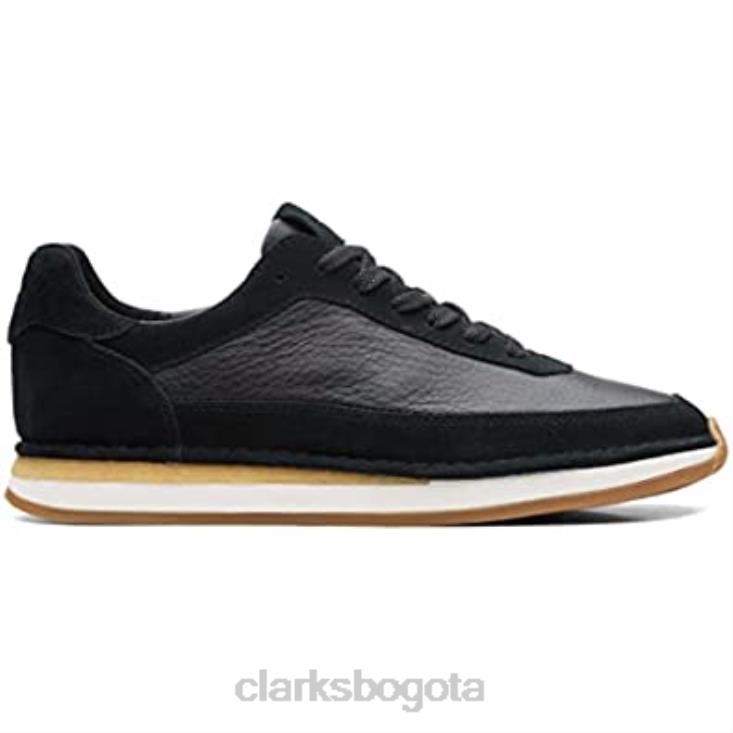 Clarks 0DX8L750 clarks craft run lace negro combinado unisexo combinación negra