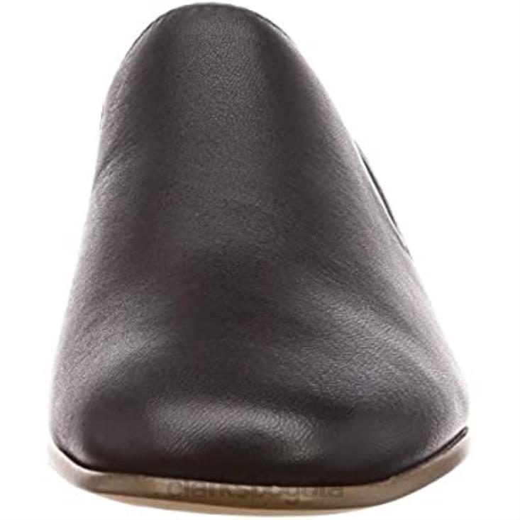 Clarks 0DX8L756 clarks viola_mocassins puros negros para mujer mujer cuero negro cuero negro