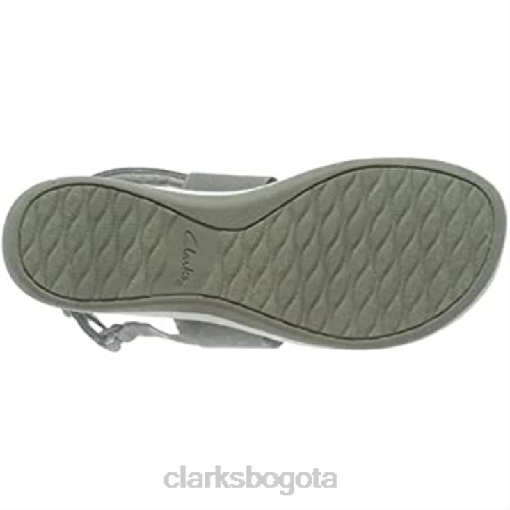 Clarks 0DX8L762 Clarks mujer arla jacory plataforma verde oliva mujer aceituna verde