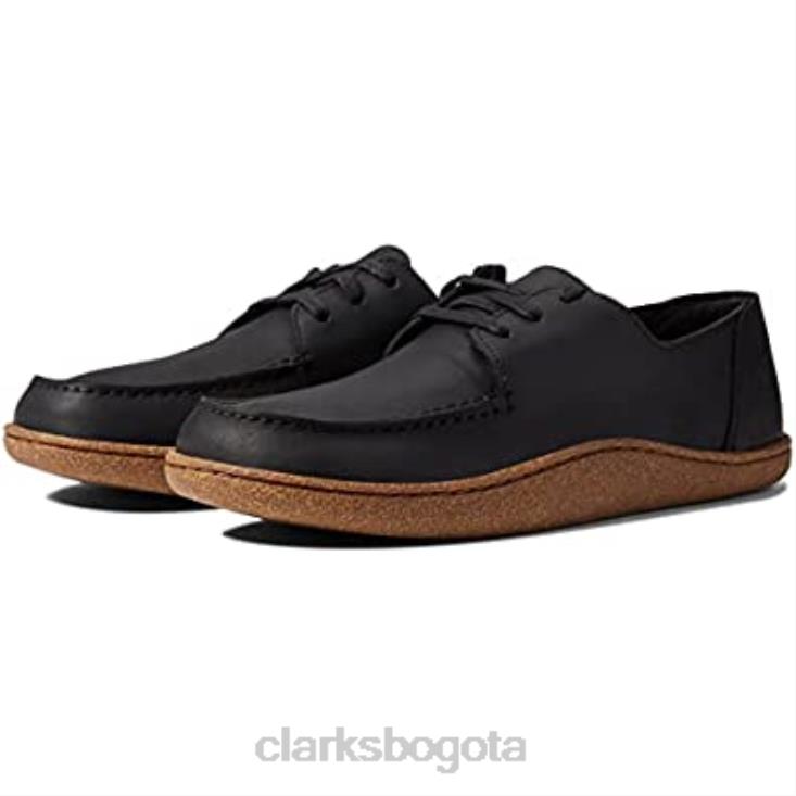 Clarks 0DX8L769 clarks encaje pilton nubuck negro unisexo nubuck negro