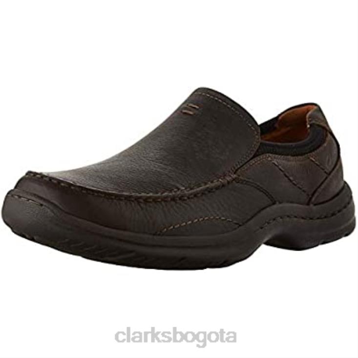 Clarks 0DX8L772 mocasines sin cordones niland energy de hombre marrón caída clarks hombres caída marrón