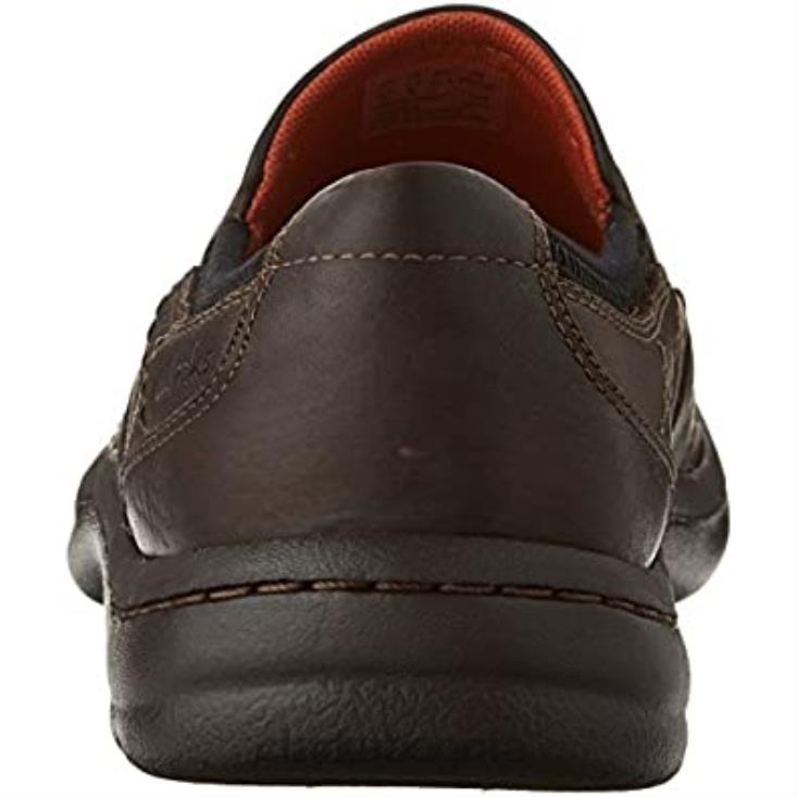 Clarks 0DX8L772 mocasines sin cordones niland energy de hombre marrón caída clarks hombres caída marrón