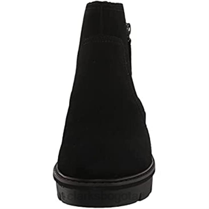 Clarks 0DX8L774 Botín mujer airabell vibe ante negro clarks mujer