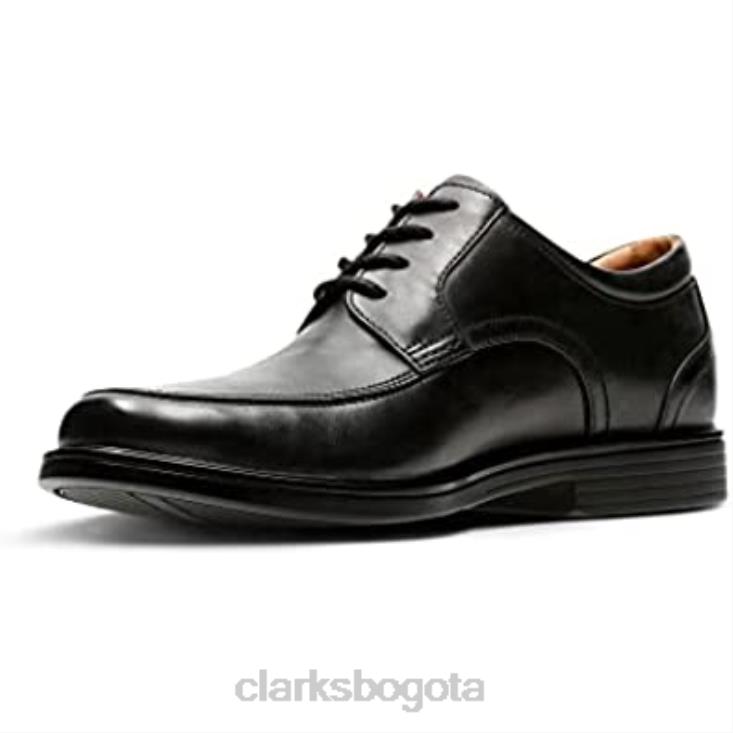 Clarks 0DX8L777 zapatos clarks un aldric park de cuero negro para hombre hombres