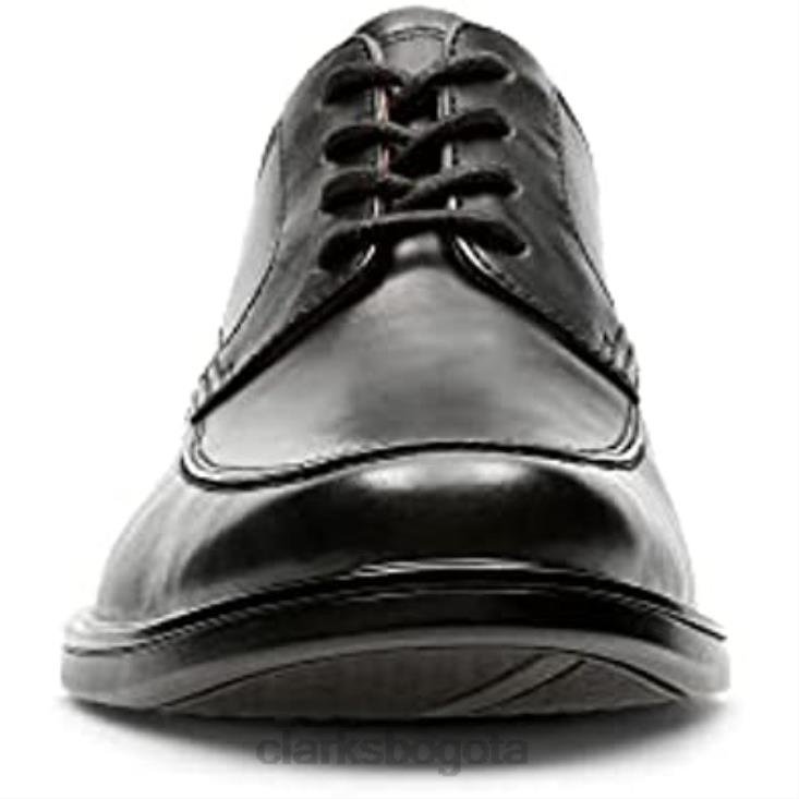 Clarks 0DX8L777 zapatos clarks un aldric park de cuero negro para hombre hombres