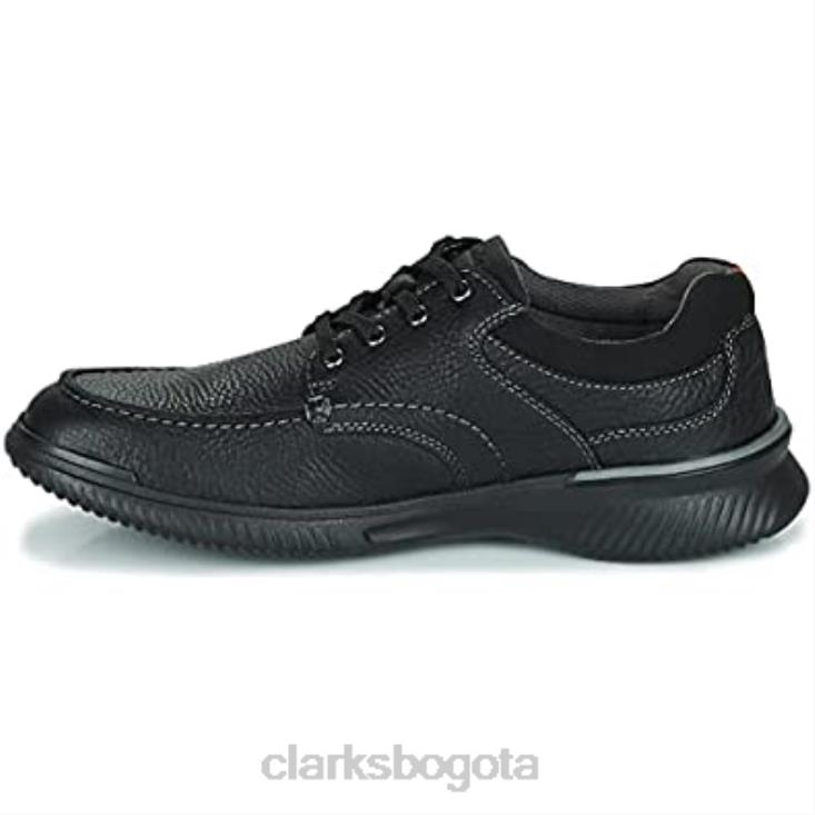 Clarks 0DX8L783 clarks donaway edge de cuero negro para hombre hombres cuero negro
