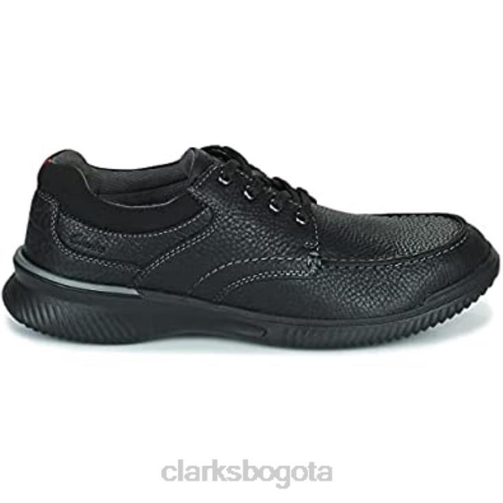 Clarks 0DX8L783 clarks donaway edge de cuero negro para hombre hombres cuero negro