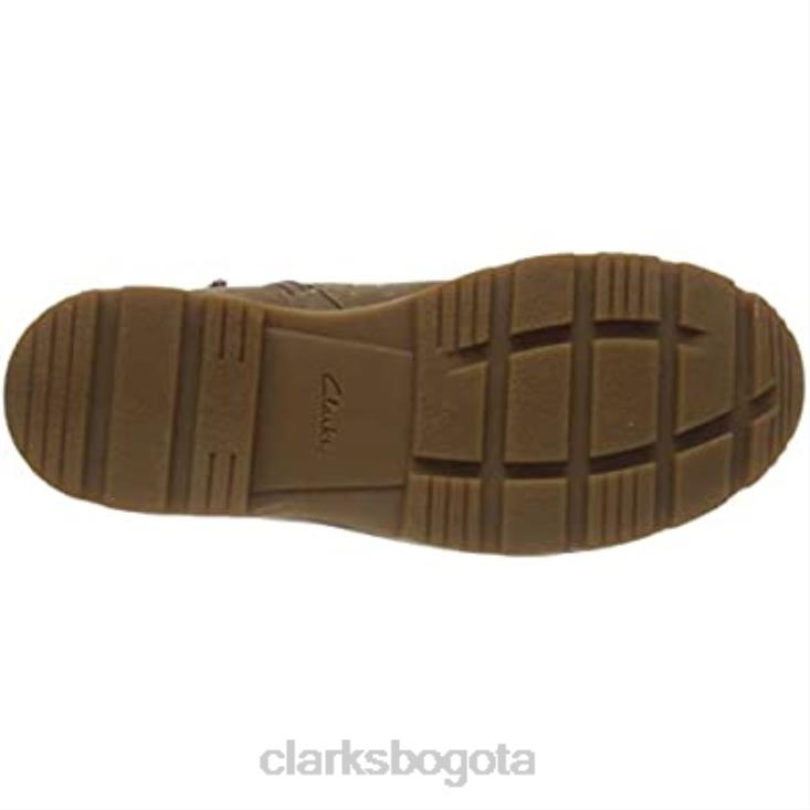 Clarks 0DX8L813 bota chukka heath go gtx k para niño clarks cuero tostado niños cuero marrón